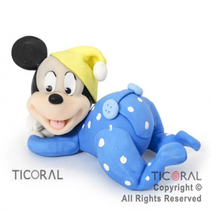 ADOR MICKEY BEBE GRANDE LUNARES ACOSTADO A.PORC FRIA x 1